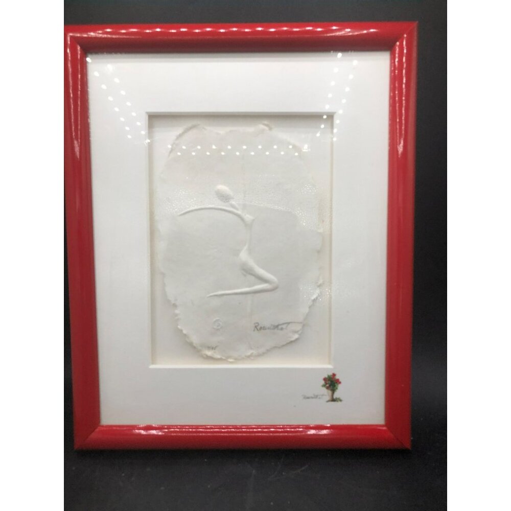Charles Louis Rosenthal 7/95 Ltd Ed Embossed Sculpture Print On Art Paper Handpa